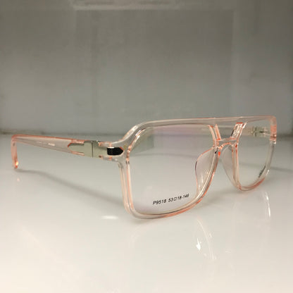 Attractive Transparent frame glasses new design with