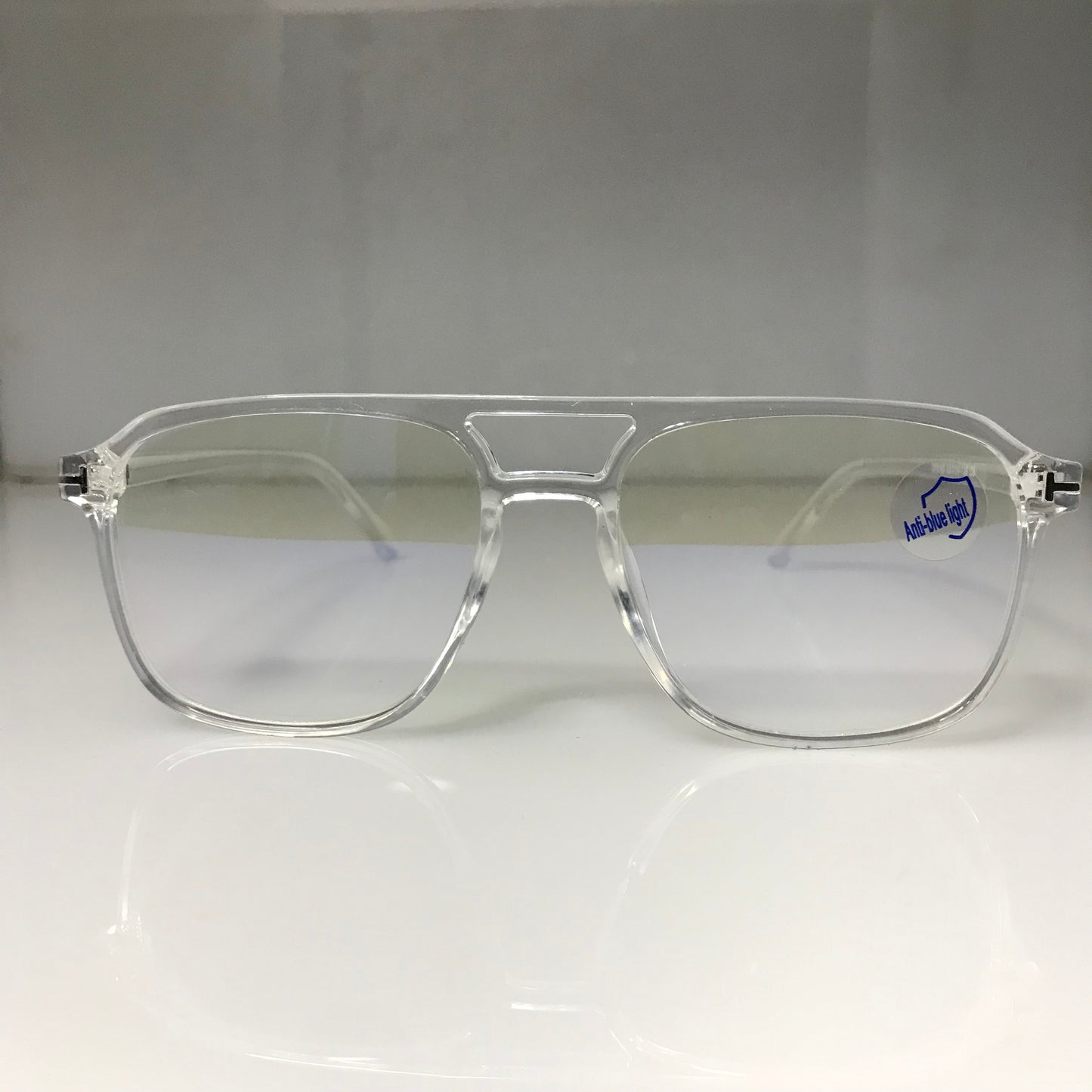 Attractive Transparent frame glasses new design with