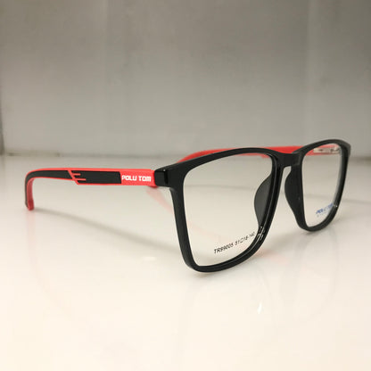 Cat eye glasses with attractive two color combination