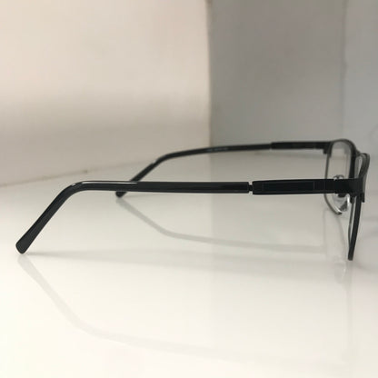 Full rim metallic rectangular frame